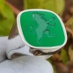 Personal Coat of Arms Family Seal Intaglio Ring, Custom Signet Seal Gift Ring, Personalized Custom Gift Ring